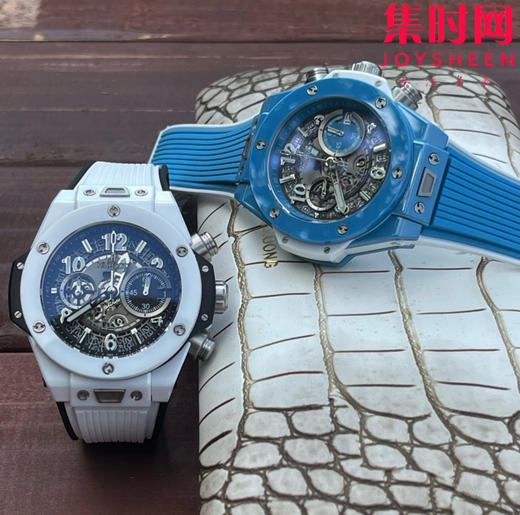 彩色陶瓷壳 男士石英腕表 商品图7