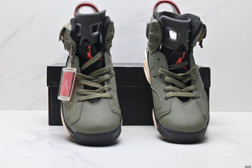 耐克乔丹Air Jordan 6经典复古中帮篮球鞋384664-002男鞋 商品图6
