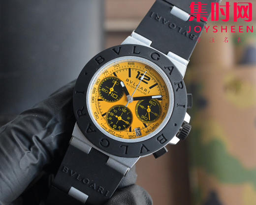 宝格丽Aluminium系列 以"铝+橡胶"的创新材质组合重新定义奢华运动 男士腕表 表径40mm 商品图2