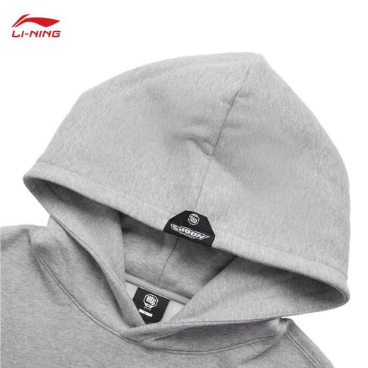 李宁男子冬季加绒套头卫衣AWDU503-4 商品图2