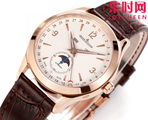 心诚所致，震撼推出 精细美学代表之作—— 5C积家大师系列1558420 男士腕表 6点位真小秒 商品图4