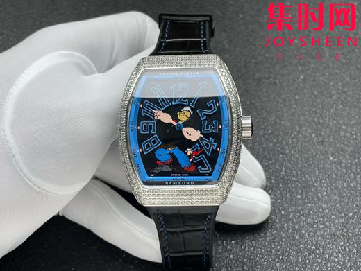 ABF法兰克穆勒 法穆兰 新款Vanguard系列 V45游艇系列"大力水手"男士腕表 商品图0