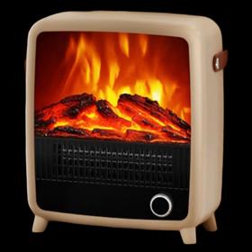 赛亿壁炉取暖器3D仿真炭火暖风机台地两用烤火炉轻音节能电热风扇