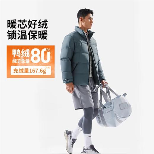 李宁男子冬季羽绒服外套AYMU097-6 商品图0