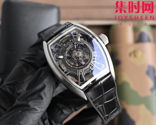 法兰克穆勒『新表』法穆兰 隆重推出Curvex CX 中置陀飞轮镂空 改装定制款 男士腕表 商品图1