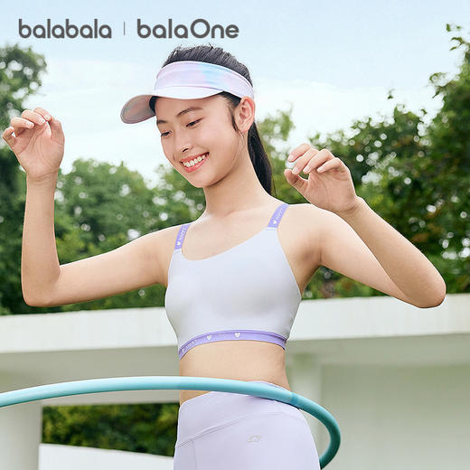 【balaOne】巴拉巴拉女童内衣发育期儿童小背心防走光文胸运动款 商品图2