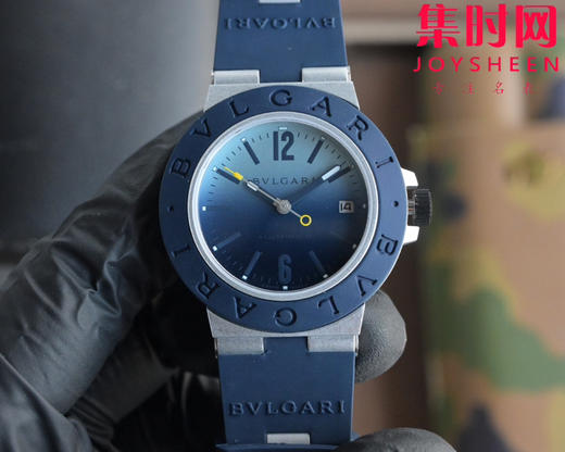 宝格丽Aluminium系列 以“铝+橡胶”的创新材质组合重新定义奢华运动 男士腕表 表径40mm 商品图1