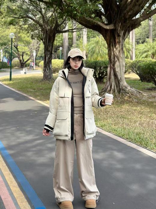 限量牛货出口澳洲单黑武士冲锋衣90白鸭绒羽绒服 商品图6