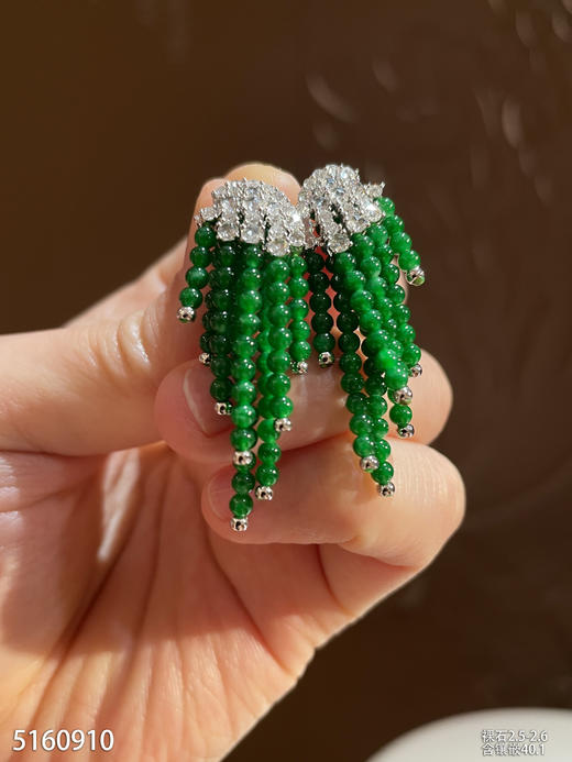 5160910，珠子耳坠。具体价格微信咨询 商品图2