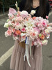 粉色系圆形纯花花篮 商品缩略图2