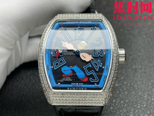 ABF法兰克穆勒 法穆兰 新款Vanguard系列 V45游艇系列"大力水手"男士腕表 商品图2