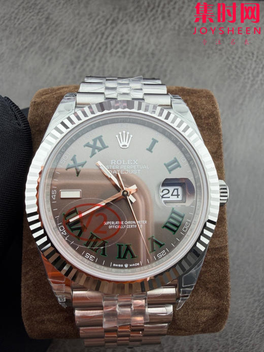 劳力士 VS日志41系列 VS日志V2版 绿萝 男士腕表 丹东3235机 五珠带 表径41mm 商品图1