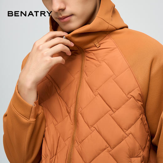 贝纳川冬季连帽轻薄鹅绒服EGP405678 商品图7