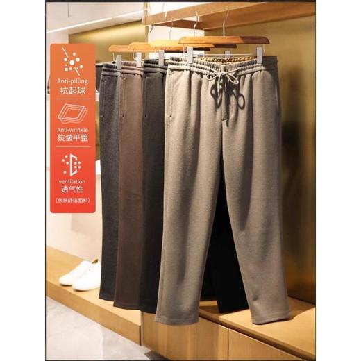 【醋酸羊毛休闲裤】Z系意式！厚实秋冬男士商务休闲高级控价 商品图0