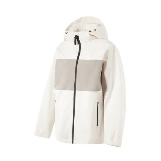 李宁女子冬季连帽健身风衣三合一运动外套AWBU010-7 商品图3