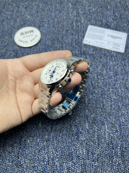 GS浪琴名匠月相系列 名匠八针月相42mm 男士腕表——万千精妙，汇于一盘 商品图3