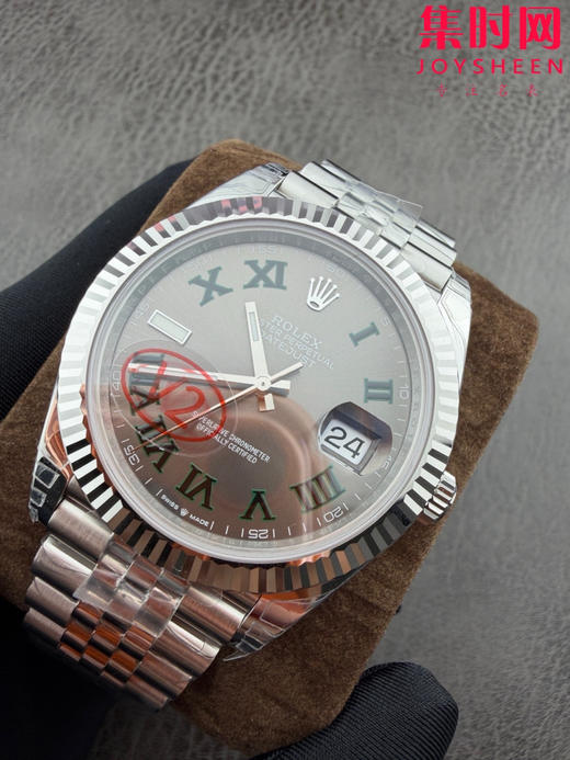 劳力士 VS日志41系列 VS日志V2版 绿萝 男士腕表 丹东3235机 五珠带 表径41mm 商品图2