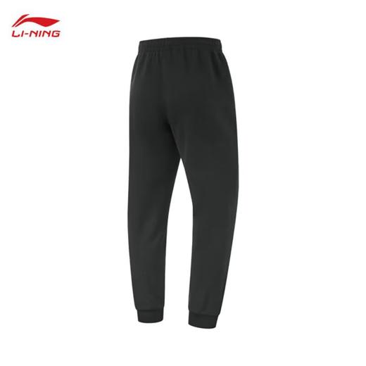 李宁男子冬季加绒保暖束脚收口运动裤AKLU557-1 商品图1
