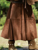 PETIT SCHAN小闪 CLO#927 Autumn Leaf Avenue 落叶大道 进口磨面哑光感正绒牛皮半身长裙 商品缩略图5