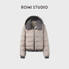 ROMI STUDIO90白鹅绒绵羊毛三防连帽两面穿羽绒外套 RWCWWG5705 商品缩略图1
