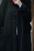 Mittan苎麻丝黑色长外套 商品缩略图6