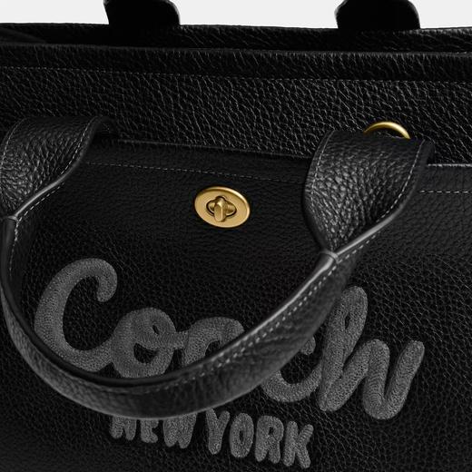 【折扣季】【4.5折】1楼COACH蔻驰皮革CARGO 34号托特包吊牌价4500 现价2025 商品图4