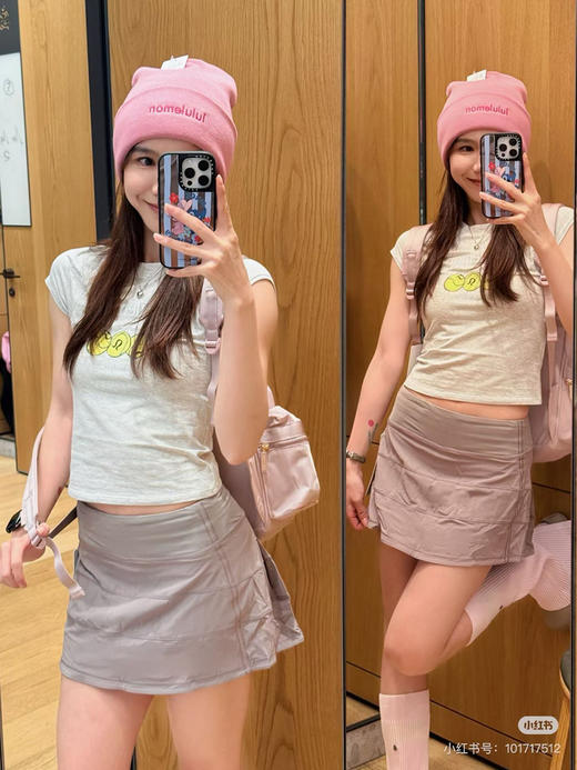 25新款原单正品 LULU 45%羊毛🦙针织帽子。三个颜色   秋冬氛围感的重要单品！
凹造型必备单品！男女都能戴 商品图13