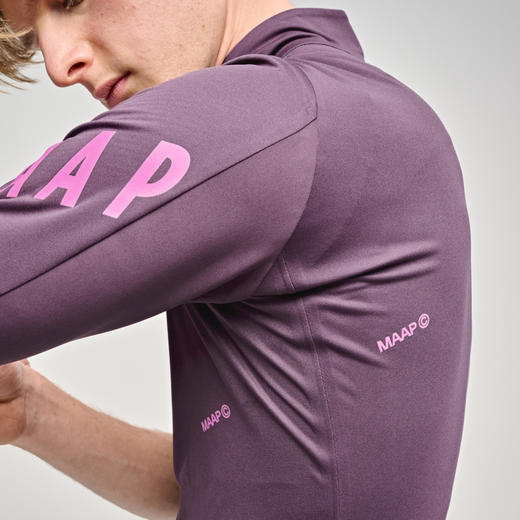 MAAP 男士 Elements系列 短袖骑行夹克 深梅紫 商品图2
