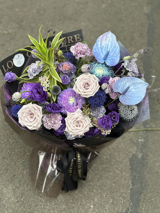 插花泥生日花束 商品图0