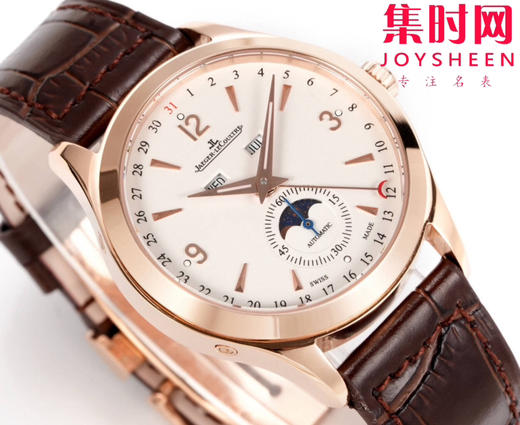 心诚所致，震撼推出 精细美学代表之作—— 5C积家大师系列1558420 男士腕表 6点位真小秒 商品图3