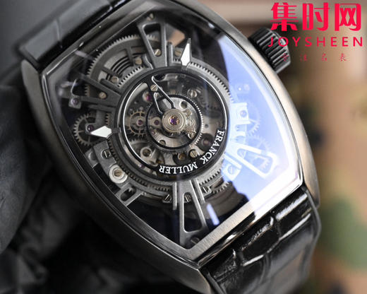 法兰克穆勒『新表』法穆兰 隆重推出Curvex CX 中置陀飞轮镂空 改装定制款 男士腕表 商品图8