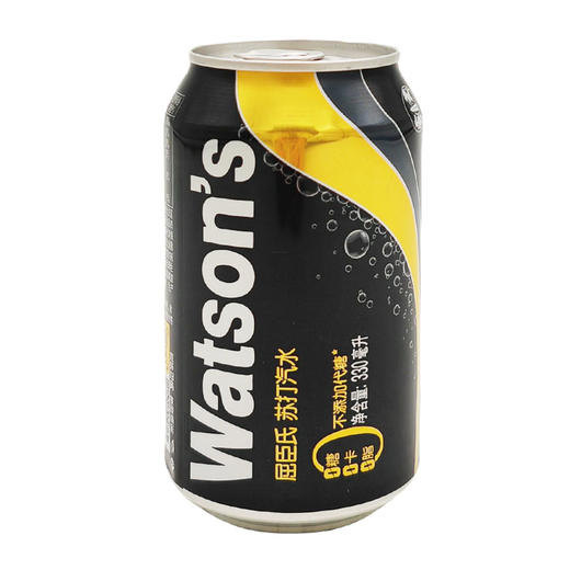 【秒杀】屈臣氏原味苏打汽水330ml 商品图0