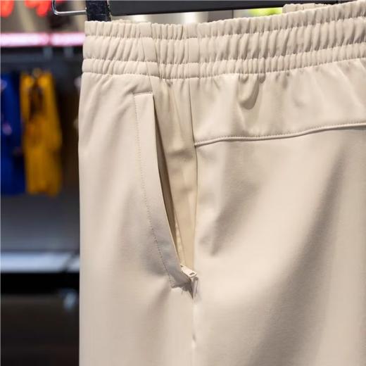 李宁男子加绒保暖防泼水束脚运动裤AYKU139-4 商品图2