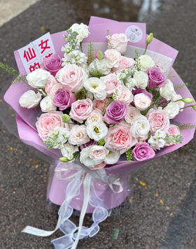 插花泥花束