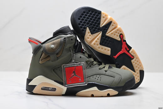 耐克乔丹Air Jordan 6经典复古中帮篮球鞋384664-002男鞋 商品图4
