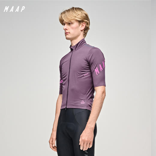 MAAP 男士 Elements系列 短袖骑行夹克 深梅紫 商品图0