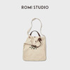 ROMI STUDIO 首饰袋 复古洗水手工压痕纹理单肩帆布包 RWCAPA4537 商品缩略图0
