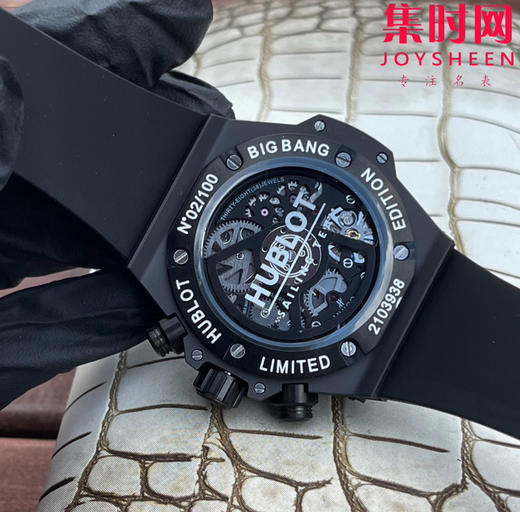 彩色陶瓷壳 男士石英腕表 商品图3