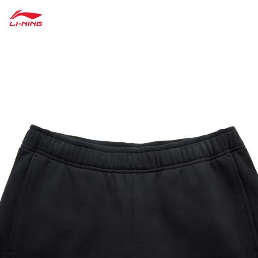 李宁男子冬季加绒保暖束脚收口运动裤AKLU617-2 商品图2