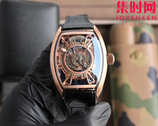 法兰克穆勒『新表』法穆兰 隆重推出Curvex CX 中置陀飞轮镂空 改装定制款 男士腕表 商品图0