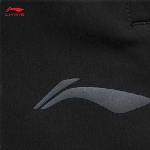 李宁男子加绒保暖反光束脚运动裤AYKU173-1 商品图3