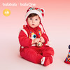 【balaOne】巴拉巴拉童装儿童连体衣2025新款春装充棉年服新年季 商品缩略图2