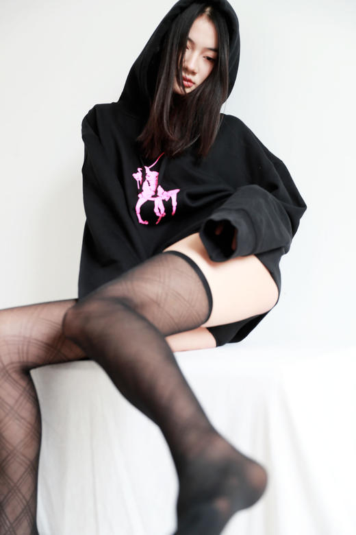 400克加厚加绒，复古连帽大卫衣。情侣款印花抽绳卫衣外套C101966 商品图7