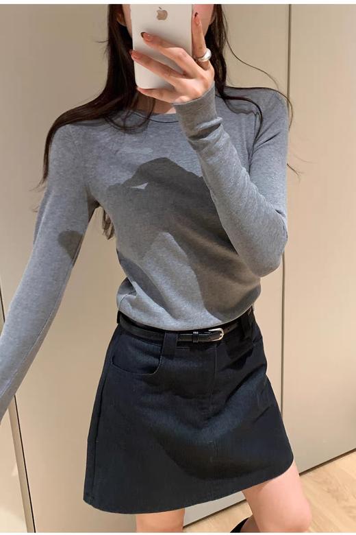 【SMASHADOW楔影珍珠山羊绒打底衫】打底界的“巅峰之作”钻石纤维--甄选10%白山羊绒(MaxMara同款奢侈面料)，专利pearl cel珍珠纤维 滋养肌肤 商品图0