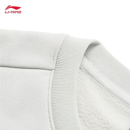 李宁男子冬季加绒套头卫衣AWDU567-6 商品图4