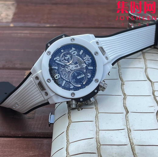 彩色陶瓷壳 男士石英腕表 商品图6