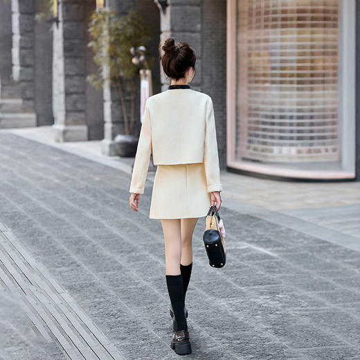 HR YJH5130学院风半身裙套装 商品图3