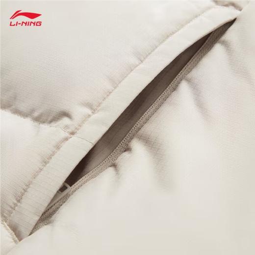 李宁男子冬季防泼水羽绒服外套AYMU079-6 商品图4