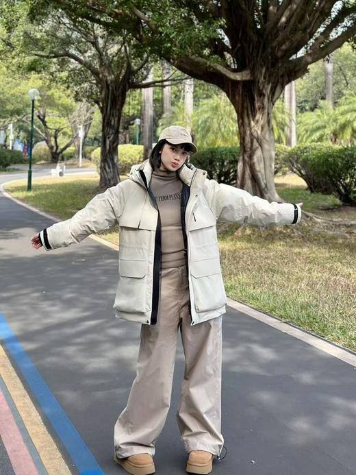 限量牛货出口澳洲单黑武士冲锋衣90白鸭绒羽绒服 商品图5