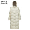 波司登2025新款羽绒服女过膝长款加厚连帽B250245526 商品缩略图0
